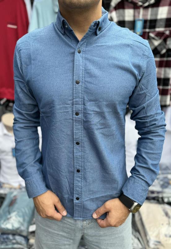 Рубашка Nik (3XL-6XL) 55320 l.blue (деми)