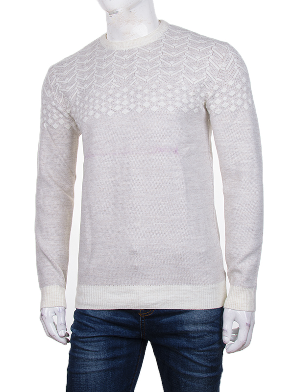 Свитер Naser (M-XL) 2251 beige (деми)