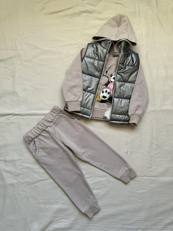 Костюм спорт Baby Boom (2-5) 388 brown (деми)