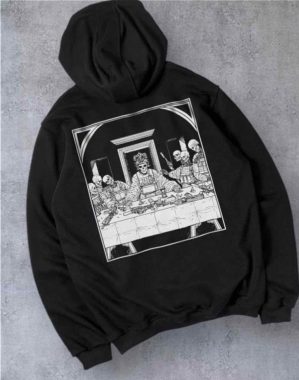 Худи Madoka (S-3XL) 504 black (деми)