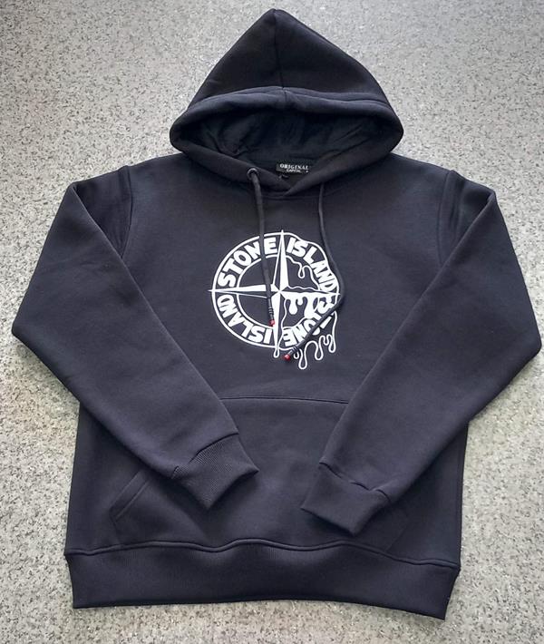 Худи Red Line (M-2XL) 9138 black (зима)