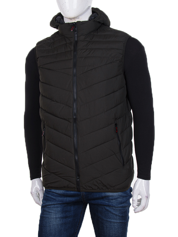 Жилетка BIG clothes (48-56) 3776-2305 green (деми)