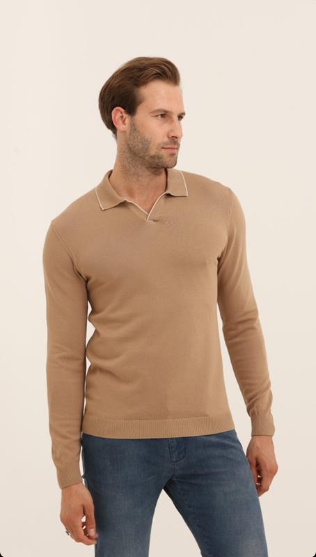 Свитер Vip Stendo (M-2XL) 2239 beige (деми)