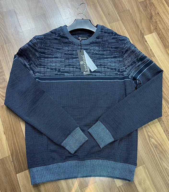 Свитер Vip Stendo (M-2XL) 243508 blue (деми)