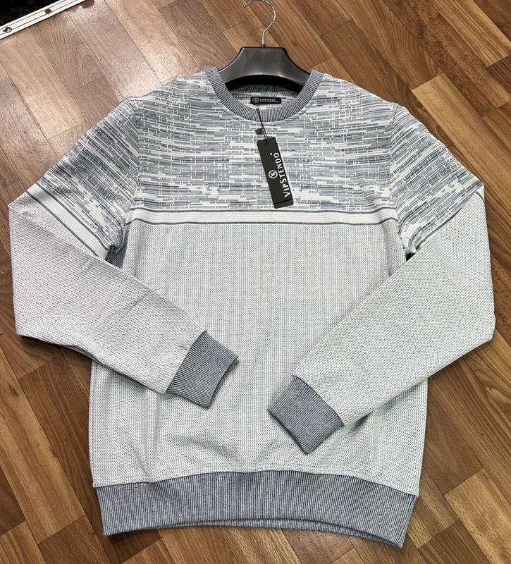 Свитер Vip Stendo (M-2XL) 243508 grey (деми)