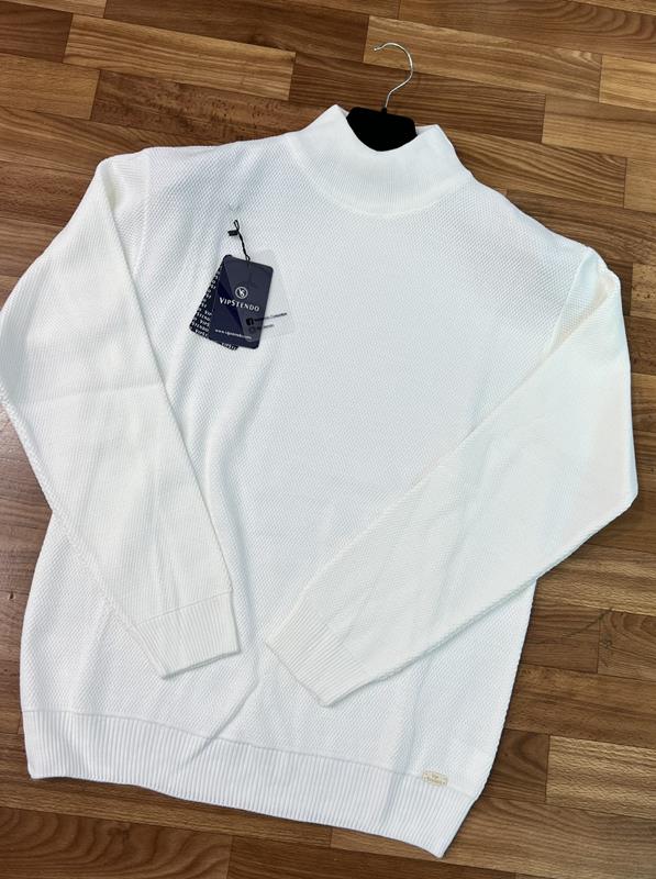 Свитер Vip Stendo (M-XL) 68165 white (деми)
