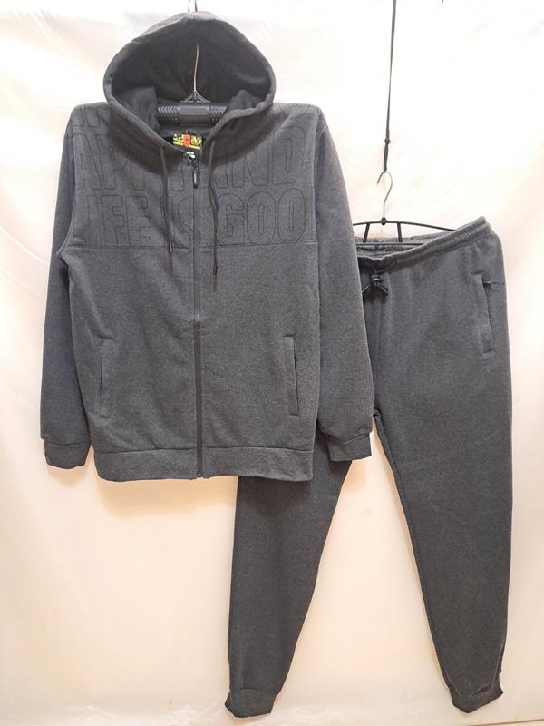 Костюм спорт Giang (3XL-7XL) B6605 grey (зима)