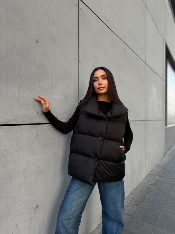 Жилетка Trend (M-L) 049 black (деми)