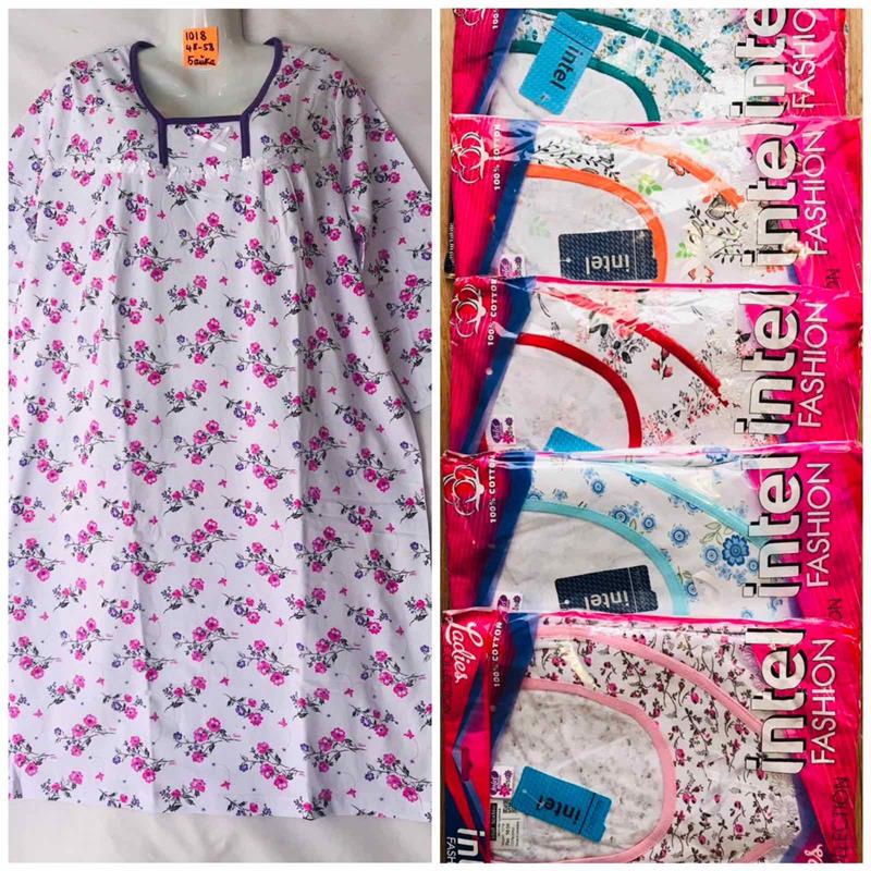 Ночнушка HomeWear (48-58) 1018 mix (зима)