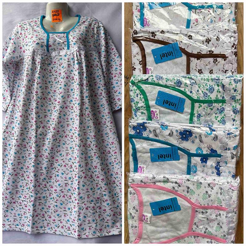 Ночнушка HomeWear (48-56) 1018-1 mix (зима)