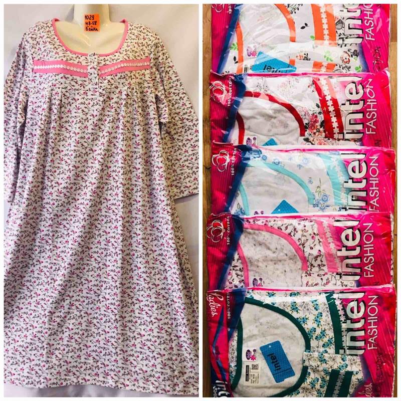 Ночнушка HomeWear (48-56) 1030-1 mix (зима)
