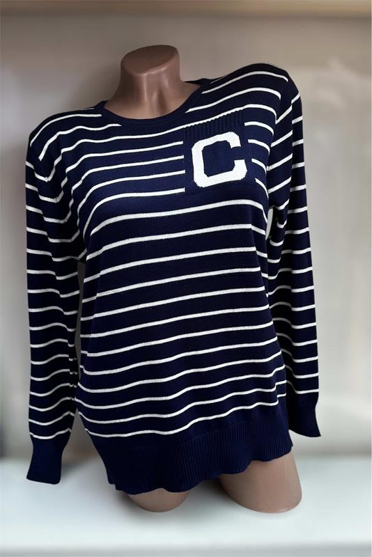 Свитер LeVisha (48-52) 24032 navy (деми)