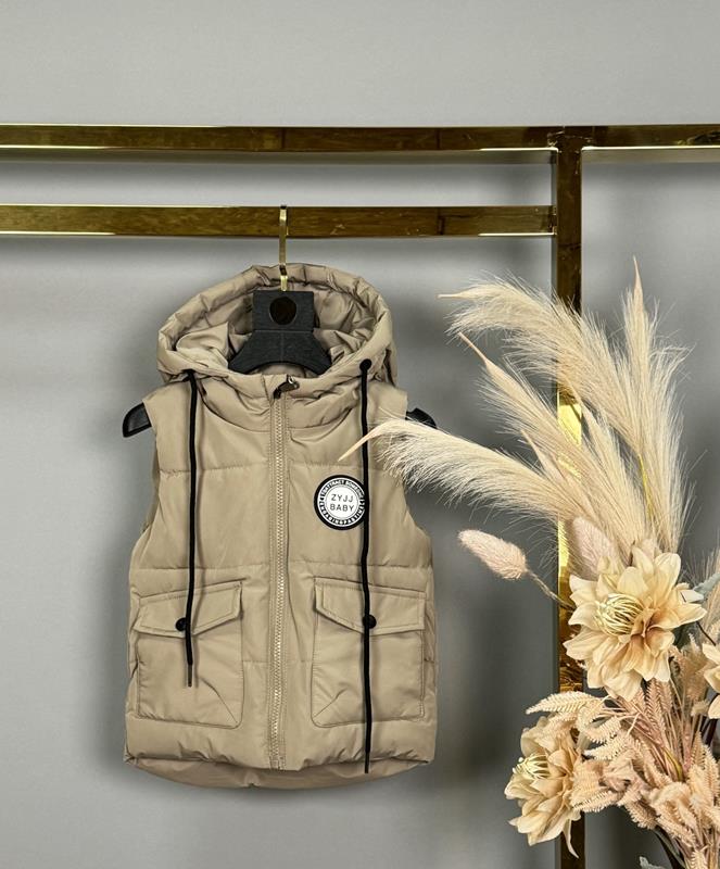 Жилетка Delfinka (80-104) 2526 beige (деми)