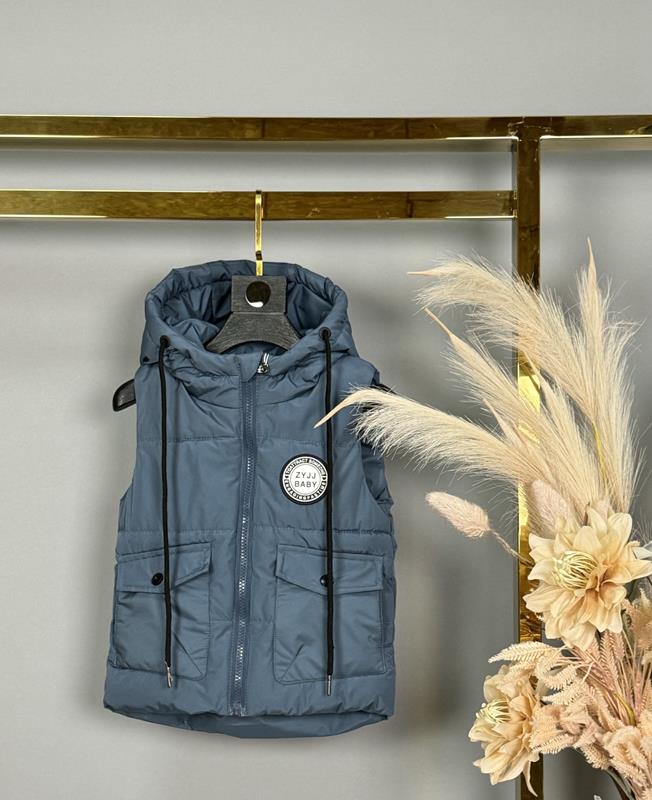 Жилетка Delfinka (80-104) 2526 l.blue (деми)