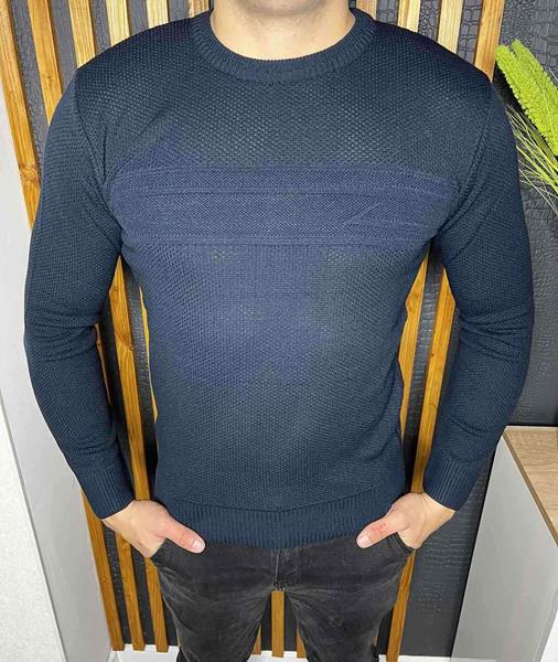 Свитер Nik (L-3XL) 55325 navy (деми)
