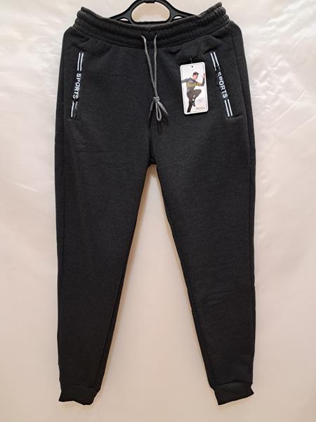 Штаны спорт Giang (4XL-7XL) 924-2 grey (зима)