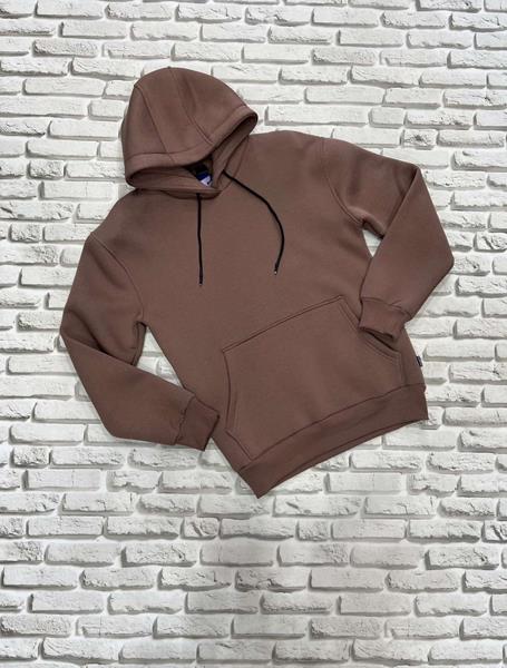 Худи Yulichka (M-3XL) 7777 brown (зима)
