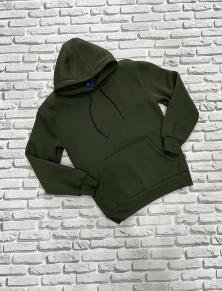 Худи Yulichka (M-3XL) 7777 khaki (зима)