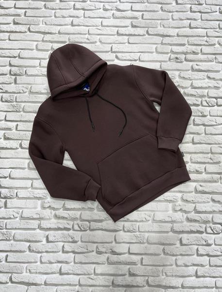 Худи Yulichka (M-3XL) 7777-1 brown (зима)