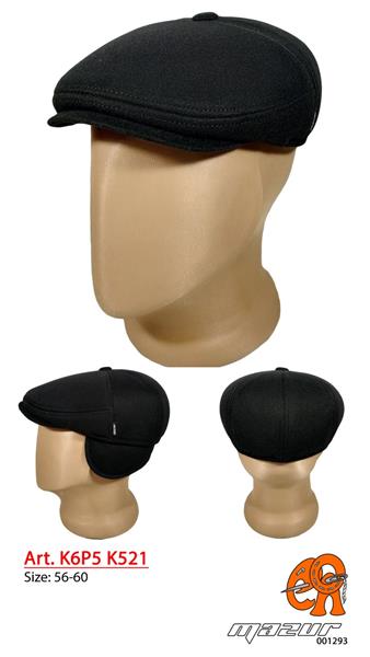 Кепка Candy (56-60) KL521 black (зима)