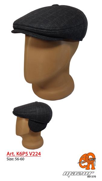 Кепка Candy (56-60) V224 black (зима)
