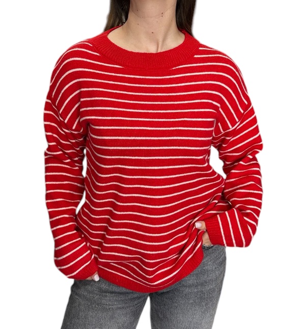 Свитер Novetly Store (46-52) 24007 red (зима)