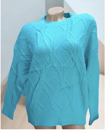 Свитер Novetly Store (48-52) 26405 l.blue (зима)