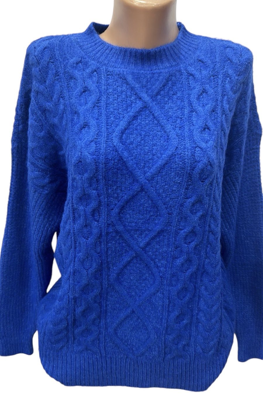 Свитер Novetly Store (46-50) 26406 blue (зима)
