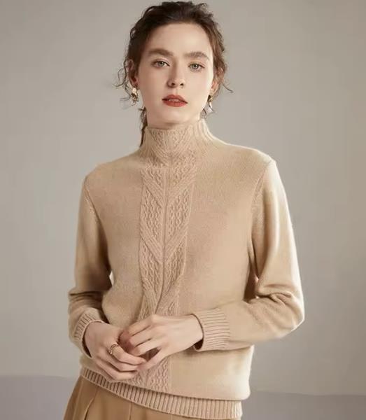 Свитер Anna&Vika (46-50) 26392 beige (деми)
