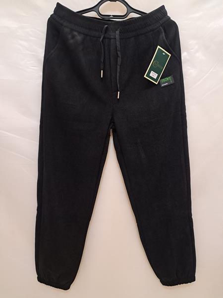 Штаны спорт Giang (XL-5XL) 2432 black (зима)