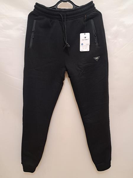 Штаны спорт Giang (4XL-7XL) 2094-3 black (зима)