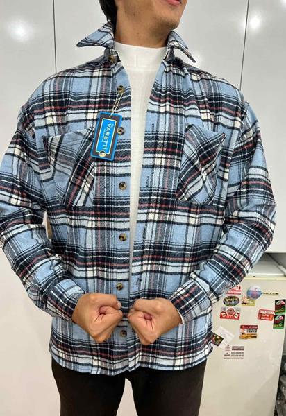 Рубашка Nik (M-2XL) 55455 l.blue (деми)