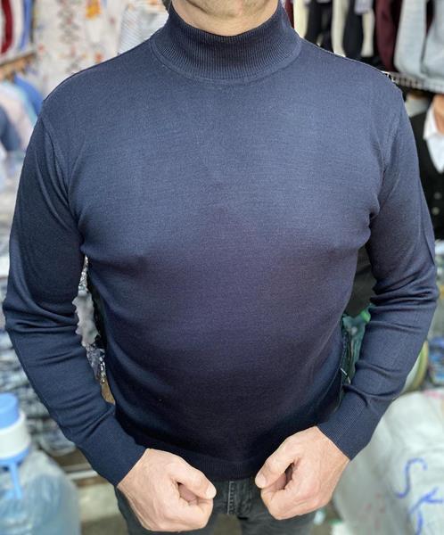 Свитер Nik (M-2XL) 55459 navy (деми)