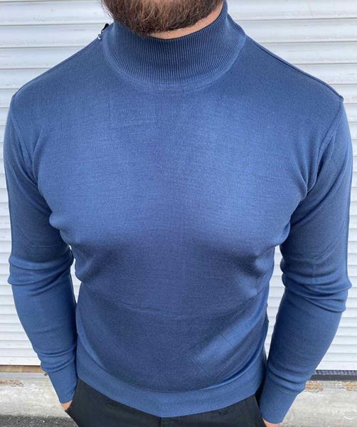 Свитер Nik (M-2XL) 55463 blue (деми)