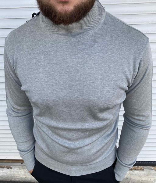 Свитер Nik (M-2XL) 55470 grey (деми)