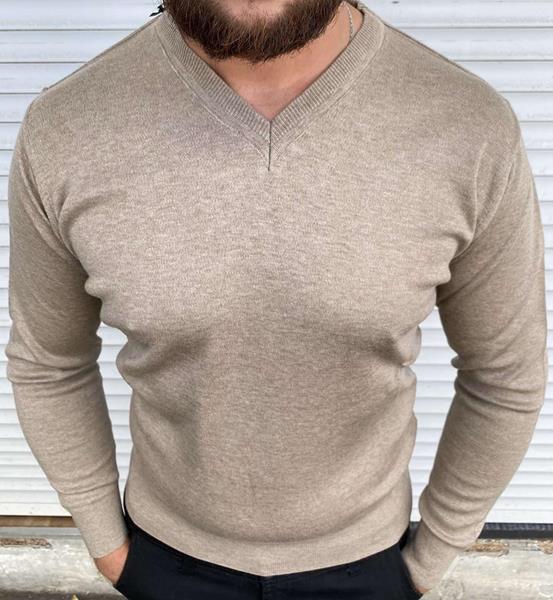Свитер Nik (M-2XL) 55475 beige (деми)