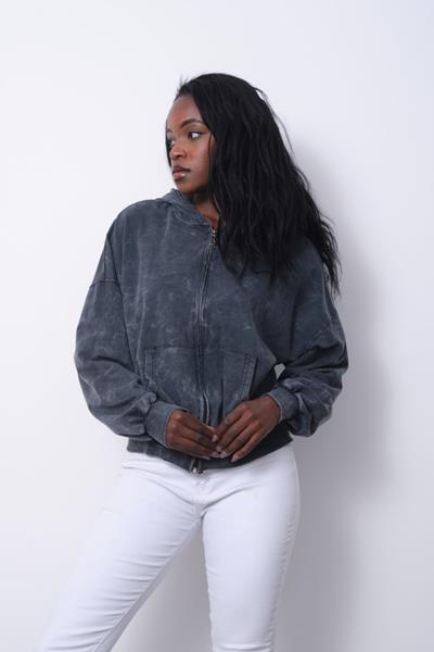 Кофта спорт MMC clothes (50-54) 10402 grey (деми)