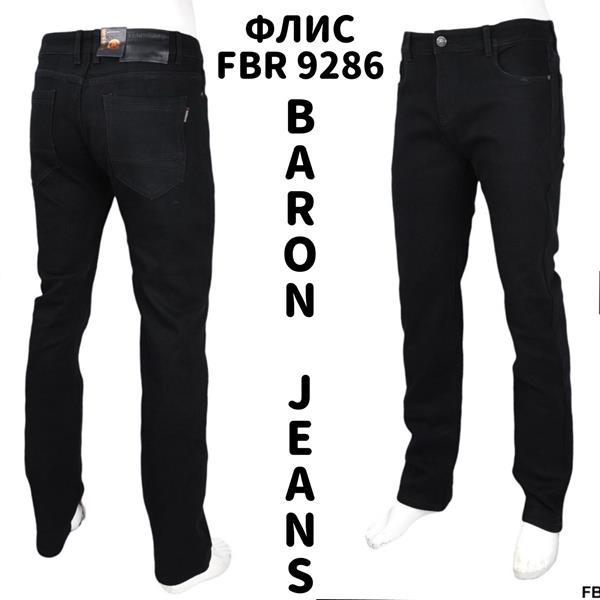Джинсы God Baron (32-42) FBR9286 black (зима)