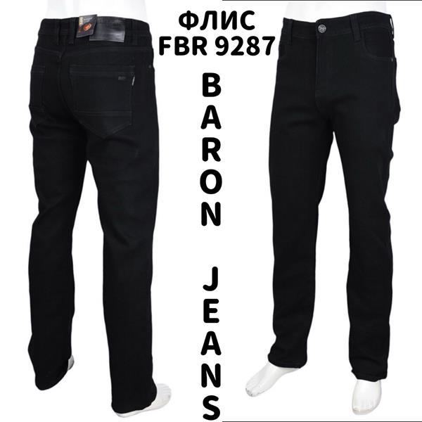 Джинсы God Baron (32-38) FBR9287 black (зима)