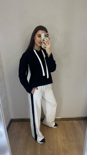 Костюм спорт Valentina (42-50) 067 black (деми)