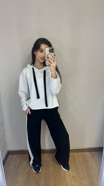 Костюм спорт Valentina (42-50) 067 white (деми)