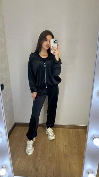 Костюм спорт Valentina (42-52) VL3 black (деми)