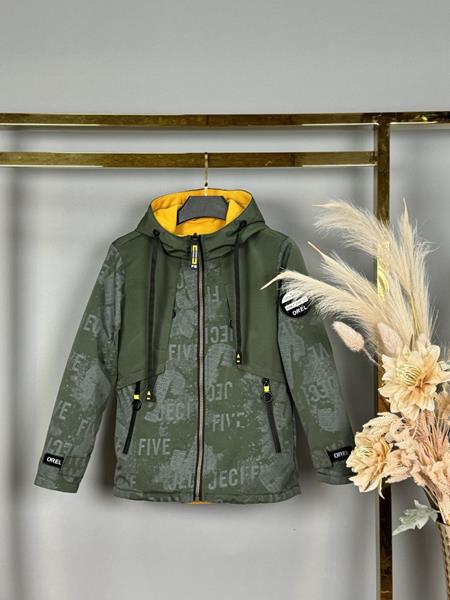 Куртка Delfinka (122-146) B133 khaki (деми)