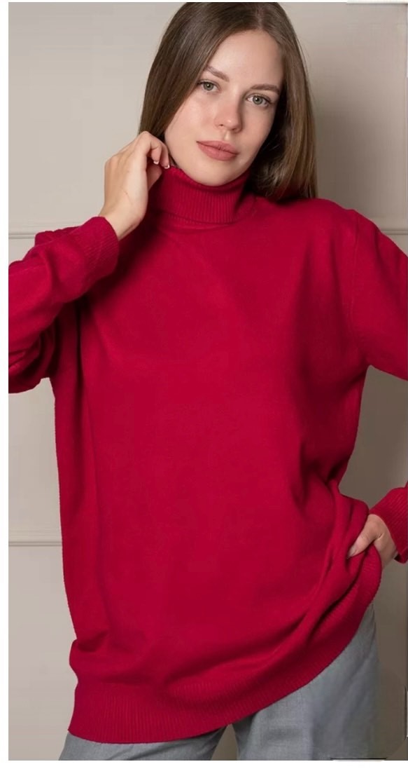 Свитер Novetly Store (48-52) 7188 wine (деми)