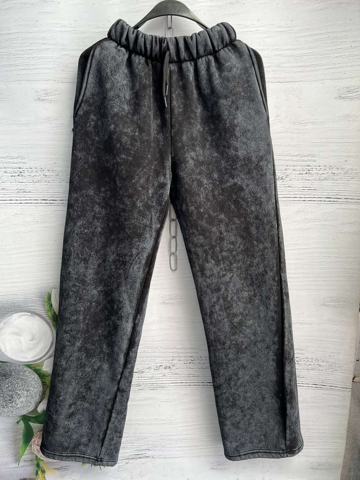 Штаны спорт New Season (S-L) 723 d.grey (зима)