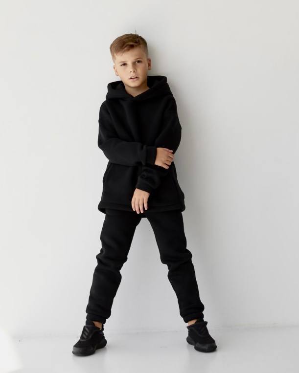 Костюм спорт WideRange (110-140) 831 black (зима)