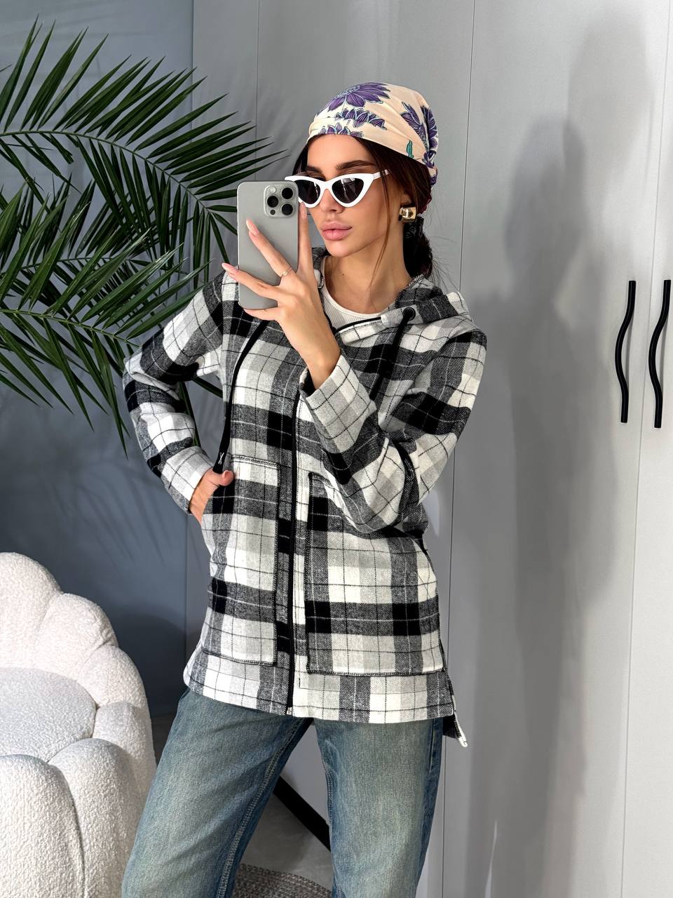 Рубашка WideRange (42-56) 876 grey (деми)