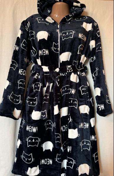 Халат Romeo life (48-58) RL272 navy (деми)