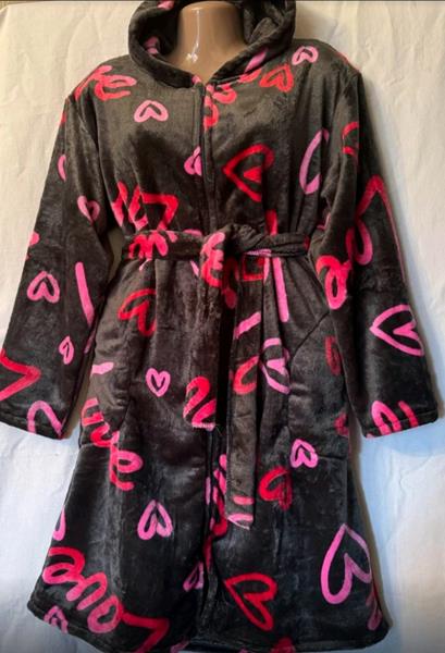 Халат Romeo life (48-58) RL275 black (деми)