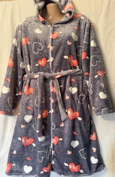Халат Romeo life (48-58) RL276 grey (деми)